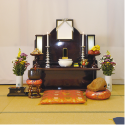 斎場（自宅）飾付