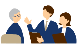 専門スタッフによるヒアリング